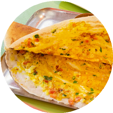 Egg omlette Dosa