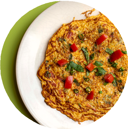 Indian Masala Omelette 🌶