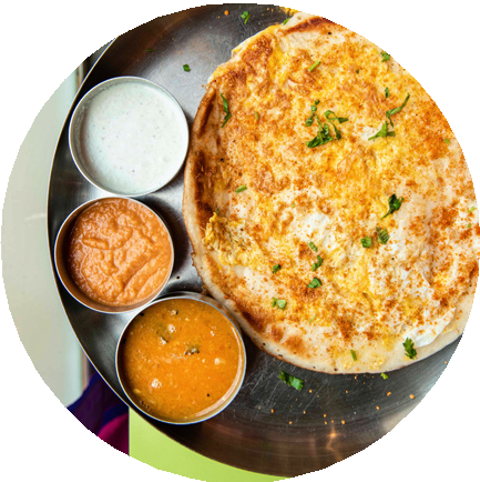 Egg podi Uttapam 🌶