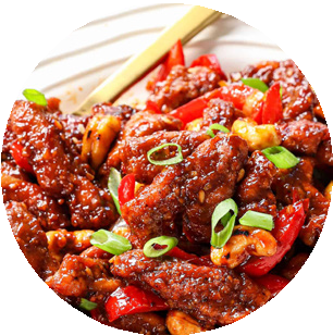Dragon Chicken   (Indochinese cuisine)